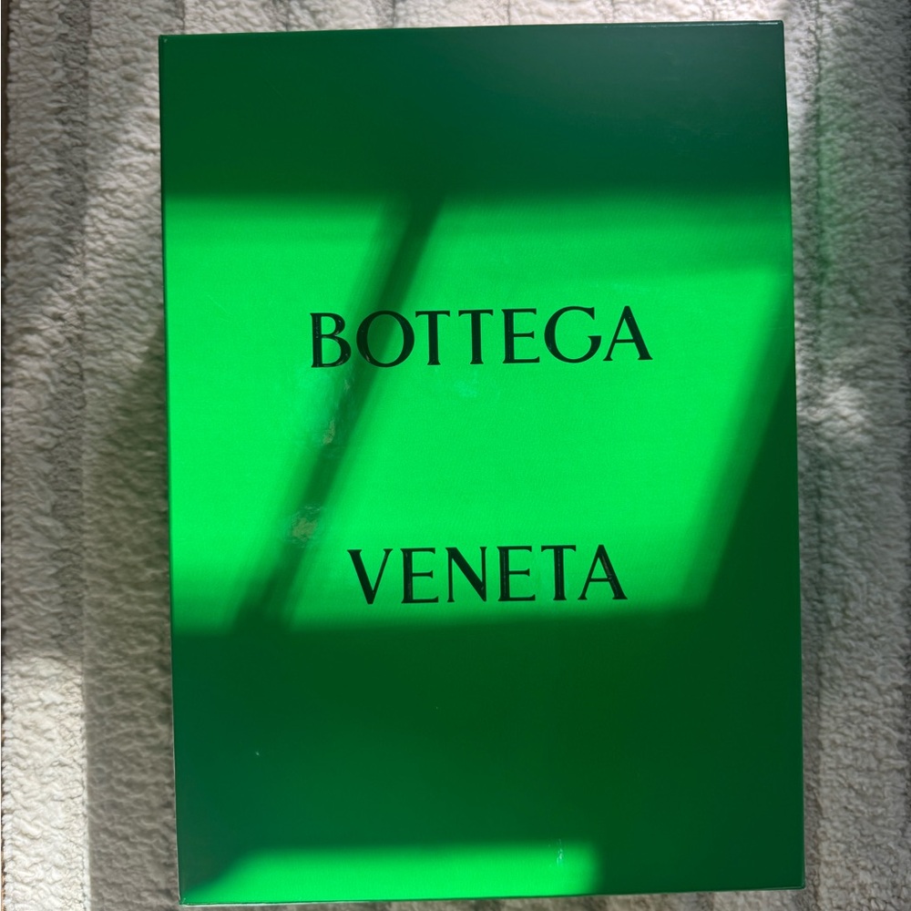 BOTTEGA VENETA Stretch Sandal Web Sparkle Camellia Size 39 - Picture 16 of 16